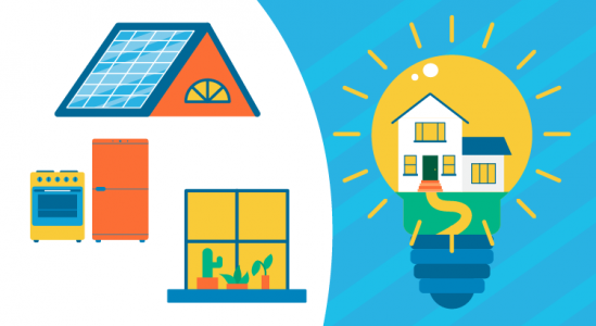 How an Energy Efficient Home Can Be a Bright Idea [INFOGRAPHIC] | Simplifying The Market